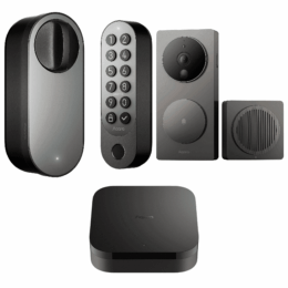 Промо пакет Aqara смарт ключалка Aqara U200 + смарт хъб Aqara Smart Hub М3 + смарт видео звънец Aqara G410