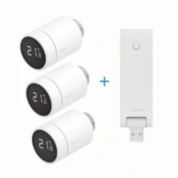 Промо пакет Aqara смарт термостат за радиатор AQARA E1 3 бр. + смарт хъб AQARA Smart Hub M100