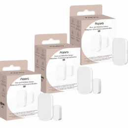Троен промо пакет сензори за врати и прозорци AQARA DOOR AND WINDOW SENSOR Т1 ZIGBEE 3.0