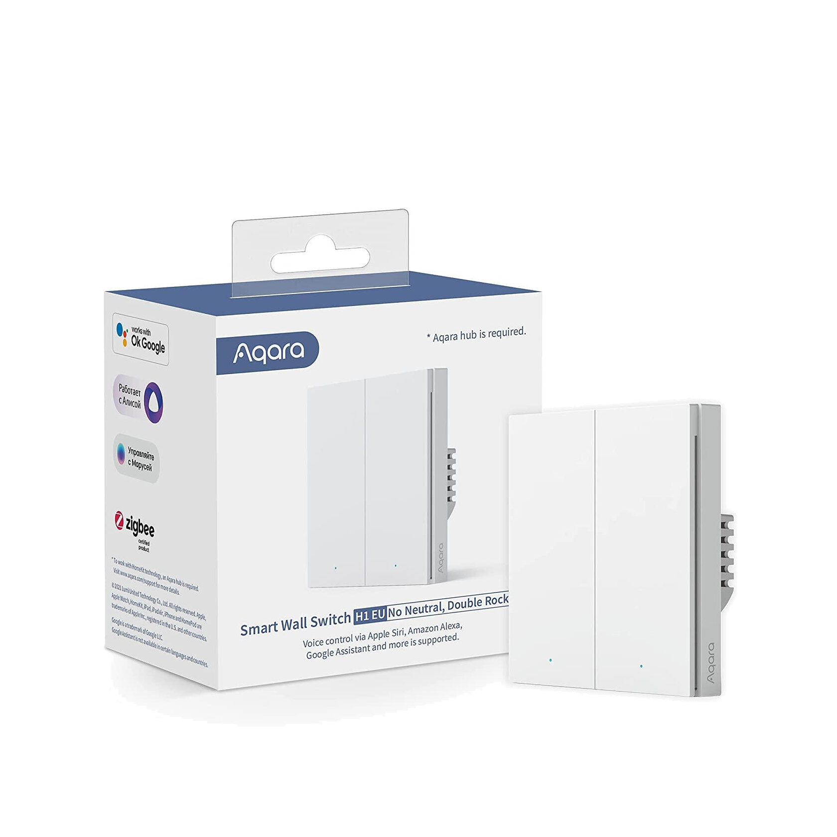 AQARA WALL SWITCH H1 NO NEUTRAL c2