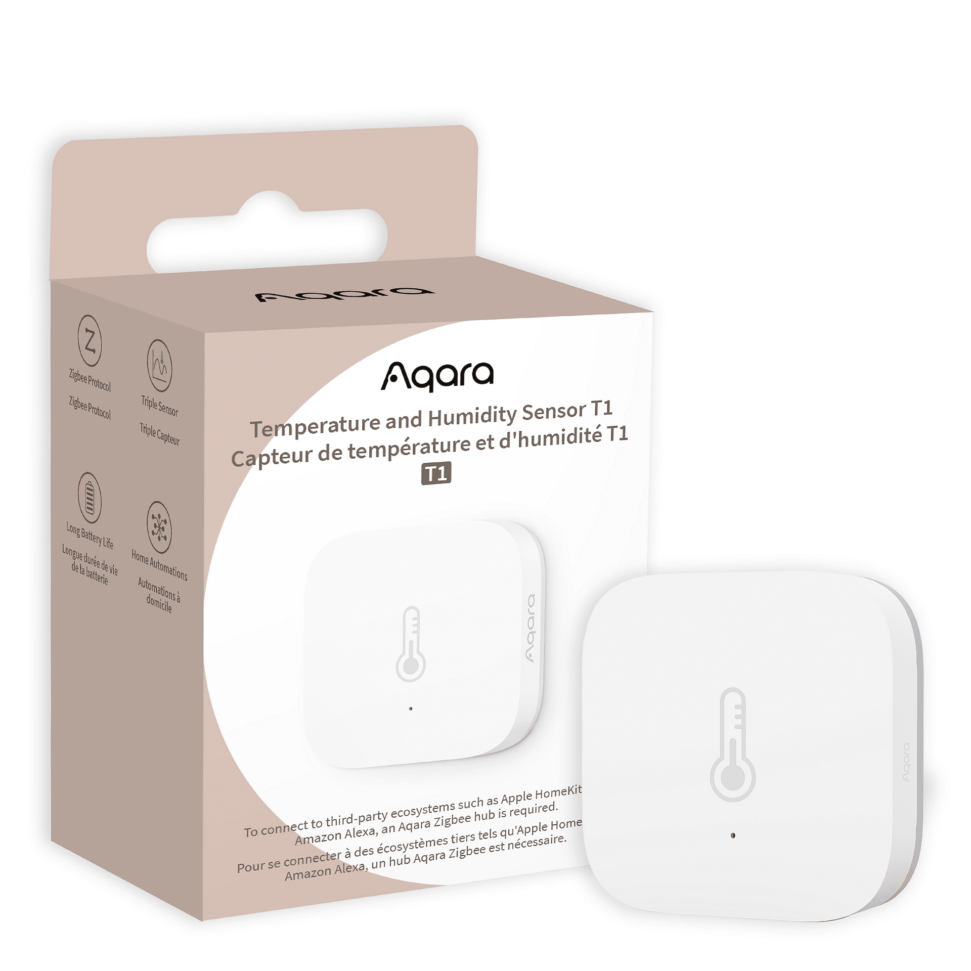 Сензор за температура и влажност Aqara Temperature and Humidity Sensor Т1 ZIGBEE 3.0