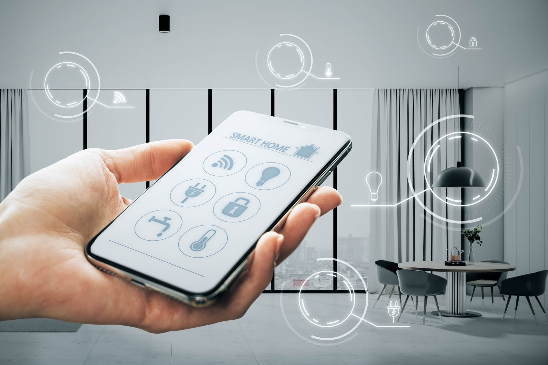 Смарт система за сигурност през телефон