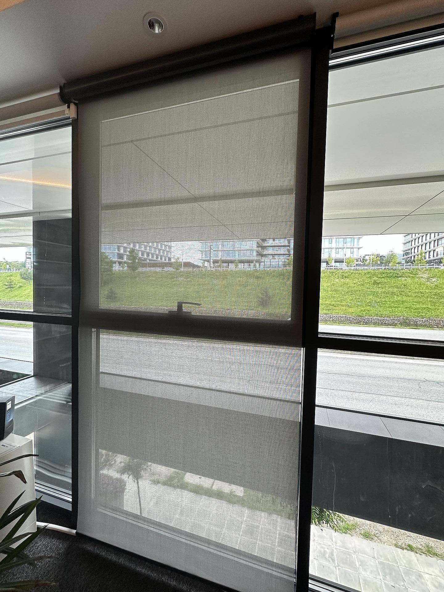 Смарт електрически screen щори с тубуларен мотор Aqara