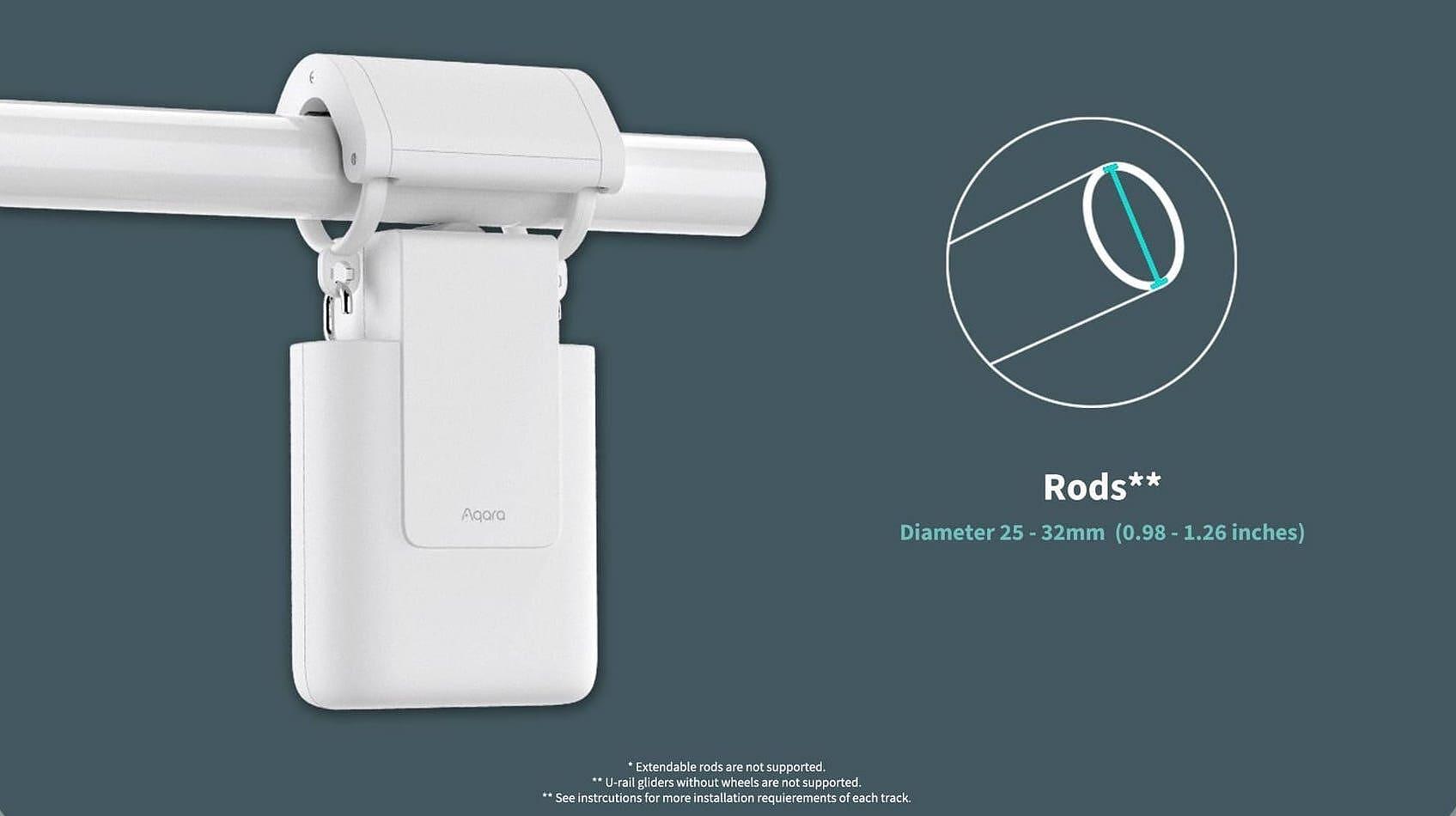 Смарт мотор за пердета AQARA CURTAIN DRIVER E1